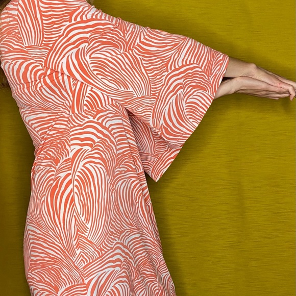 Ellen Tracy Safari Print Shift Dress - Picture 7 of 9